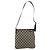 Bolsa Messenger Gucci Web Strap Zip GG Canvas Medium