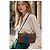 Fendi Borsa Baguette Zucca Blu Lucertola Ricamata - vista 5