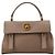 Autre Marque Bolsa de mão Saint Laurent em couro taupe