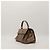 Autre Marque Bolsa de mão Saint Laurent em couro taupe - vista 3