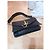 Borsa a tracolla JW Anderson Anchor in pelle nera - vista 4