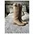 Free Lance bottes Geronimo en cuir beige - vue 2
