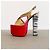 Dsquared2 Pre-Fall 2023 Sandales à plateforme en cuir doré - vue 3