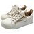 Giuseppe Zanotti Sneakers in Pelle Bianca con Zip Dorate