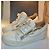Giuseppe Zanotti Sneakers in Pelle Bianca con Zip Dorate - vista 2