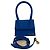 Jacquemus Chiquito Mini Borsa a Mano - Pelle Blu
