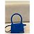 Jacquemus Chiquito Mini Borsa a Mano - Pelle Blu - vista 11