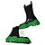 Bottega Veneta Tire – Black Leather Boots with Green Sole – Size 38