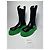 Bottega Veneta Tire – Black Leather Boots with Green Sole – Size 38 - vista 5