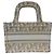 Bolso Dior Book Tote Mini Oblique Beige