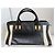 Chloé Alice Drew Leder Handtasche Bicolor Schwarz Beige - Ansicht 4