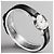 Orologio Mini Cocktail Omega Genève da Donna Manuale Vintage Argento 20 mm - vista 3