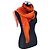 Sciarpa Stola in Voile di Seta Soleil de Soie Orange Red Vintage Hermès - vista 2
