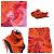 Sciarpa Stola in Voile di Seta Soleil de Soie Orange Red Vintage Hermès - vista 7
