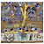 Foulard Hermès Vintage Brown Silk Fantaisies Indiennes Dubigeon - vista 2