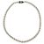 Autre Marque Collana di perle d'acqua dolce Vintage White 7mm con chiusura filigrana in argento 43cm