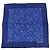 Foulard in seta Hermès Vintage blu navy con motivo di cervi e fiori 40x40