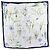 Tiffany & Co Tiffany and Co Vintage mehrfarbiges Seidentuch mit botanischem Blumenmuster 88x88