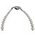 Autre Marque Bracciale di perle Akoya Vintage White 3.2mm 4.9 mm con chiusura in vernice argento - vista 3