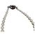 Autre Marque Bracciale di perle Akoya Vintage White 3.2mm 4.9 mm con chiusura in vernice argento - vista 4