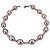 Autre Marque Bracciale in perle d'acqua dolce vintage rosa 6 mm ovali con chiusura a molla - vista 5