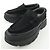 Autre Marque Sneakers Converse in tessuto nere - vista 3