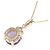 Autre Marque Au750 Amethyst Diamant Collier - Ansicht 4