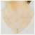 Autre Marque Collar K10 Pink Gold Moonstone Rose Quartz - vista 6