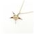 Autre Marque Collana Star Jewelry in oro giallo K10 e diamanti - vista 4