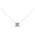 Autre Marque Pt900 Pt850 Tourmalin Diamant Halskette
