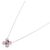 Autre Marque Pt900 Pt850 Tourmalin Diamant Halskette - Ansicht 2