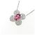 Autre Marque Pt900 Pt850 Tourmalin Diamant Halskette - Ansicht 3