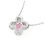 Autre Marque Pt900 Pt850 Tourmalin Diamant Halskette - Ansicht 4