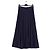 Gonna lunga plissettata in seta blu navy Eric Bompard - vista 2