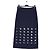 Gonna in lana blu navy Eric Bompard - vista 2