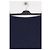 Gonna in lana blu navy Eric Bompard - vista 3