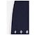 Gonna in lana blu navy Eric Bompard - vista 4
