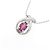 Autre Marque Collar de oro blanco Au750 con rubí y diamante - vista 3