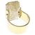 Autre Marque Bibigi Ring aus 750 Gelbgold, Rutilquarz und Diamant - Ansicht 3