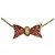 Autre Marque Ponte Vecchio Halskette Rosa Saphir Diamant Au750