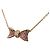 Autre Marque Ponte Vecchio Halskette Rosa Saphir Diamant Au750 - Ansicht 3