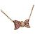 Autre Marque Ponte Vecchio Halskette Rosa Saphir Diamant Au750 - Ansicht 4