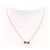 Autre Marque Ponte Vecchio Halskette Rosa Saphir Diamant Au750 - Ansicht 5