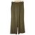 Autre Marque Plage weite Hose mit hoher Taille aus Leinenmischung