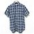 Autre Marque Camicia a maniche corte a quadri con collo rotondo in cotone e lino HAVERSACK