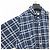 Autre Marque Camicia a maniche corte a quadri con collo rotondo in cotone e lino HAVERSACK - vista 3