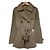 Autre Marque Trench Coat Curto Lisiere