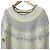 Autre Marque Vestido Mini de Punto Fair Isle Herlipto Heart - vista 4