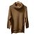 Autre Marque FACTORY Camel Rollkragenpullover aus Strick