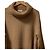 Autre Marque FACTORY Camel Rollkragenpullover aus Strick - Ansicht 2
